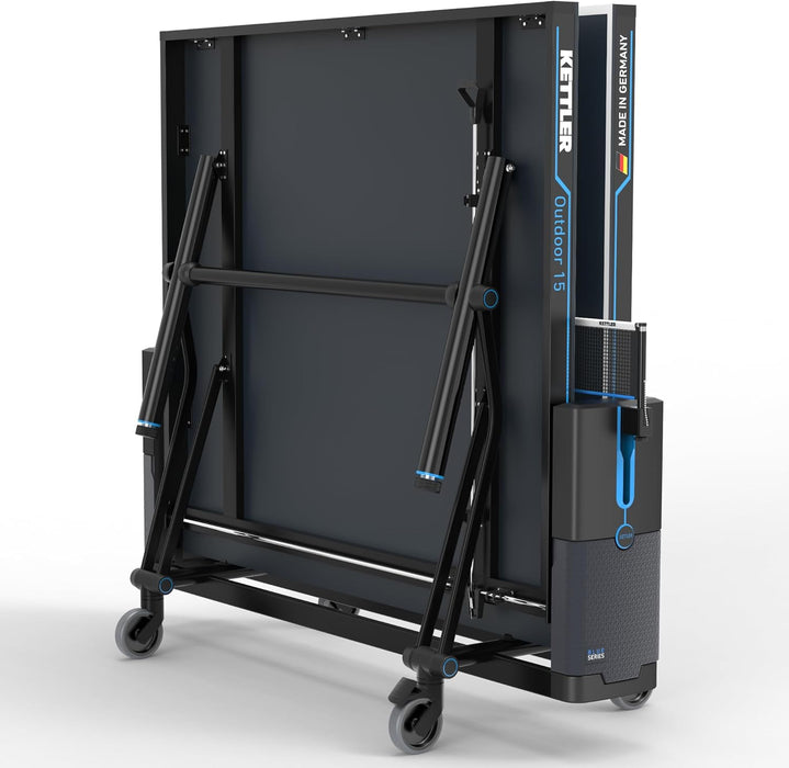 Outdoor 15 Table Tennis Table 4-Player Bundle