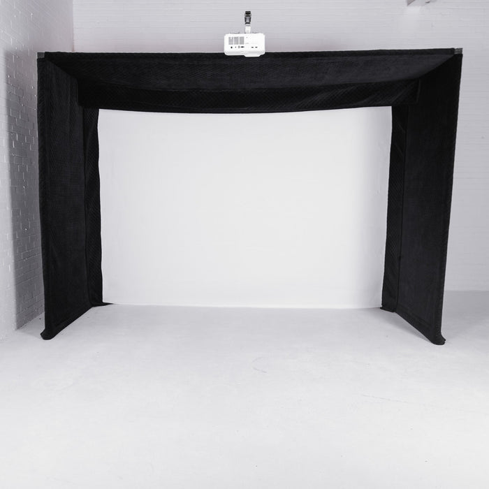 GolfBays Lux Premium Golf Simulator Hitting Enclosure