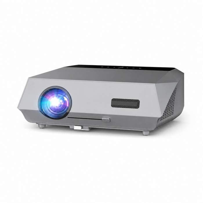 EUG A10+Q Smart Home Theater Projector - Native 1080P, Auto Focus, WiFi 6