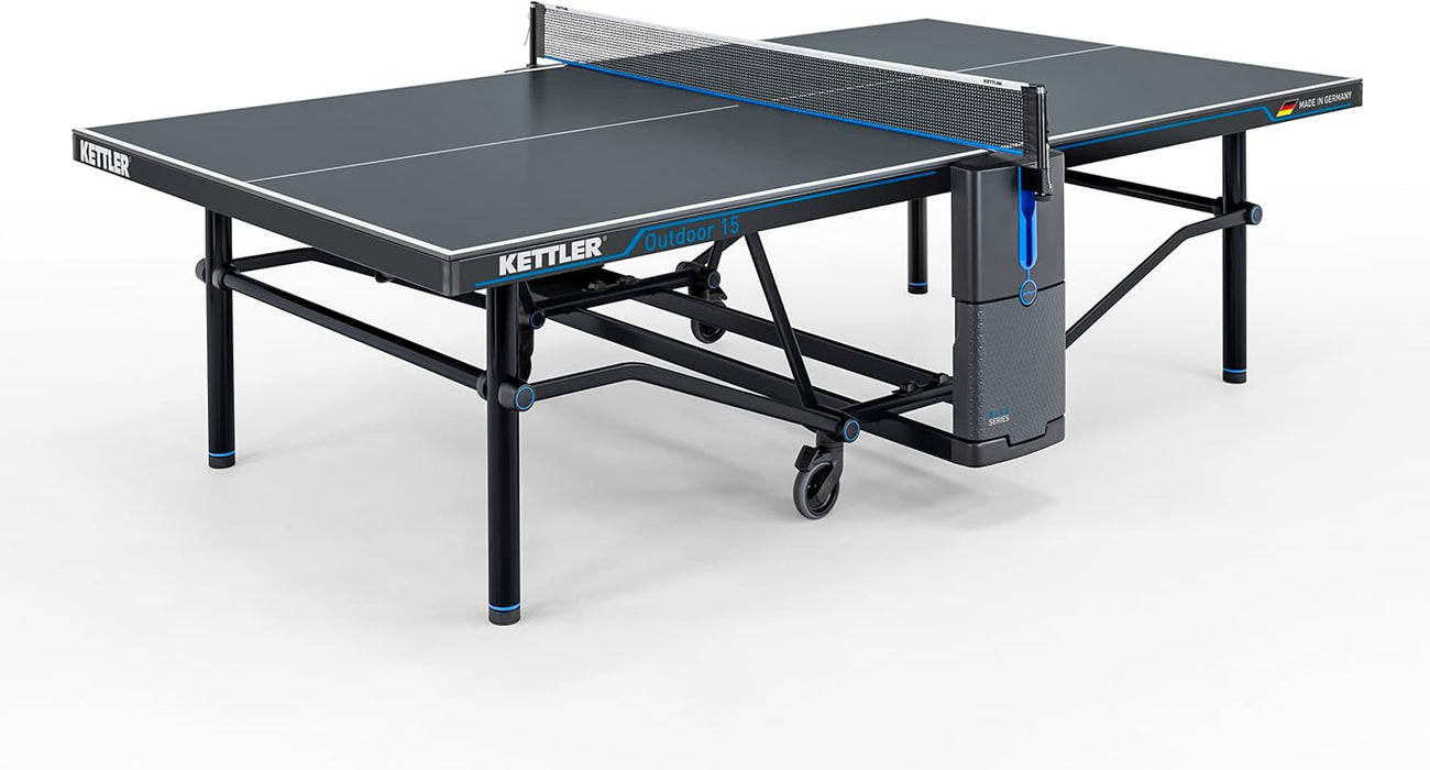 Outdoor 15 Table Tennis Table 4-Player Bundle